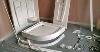 Установка душевой кабины Назрань, цена от 3046 руб.